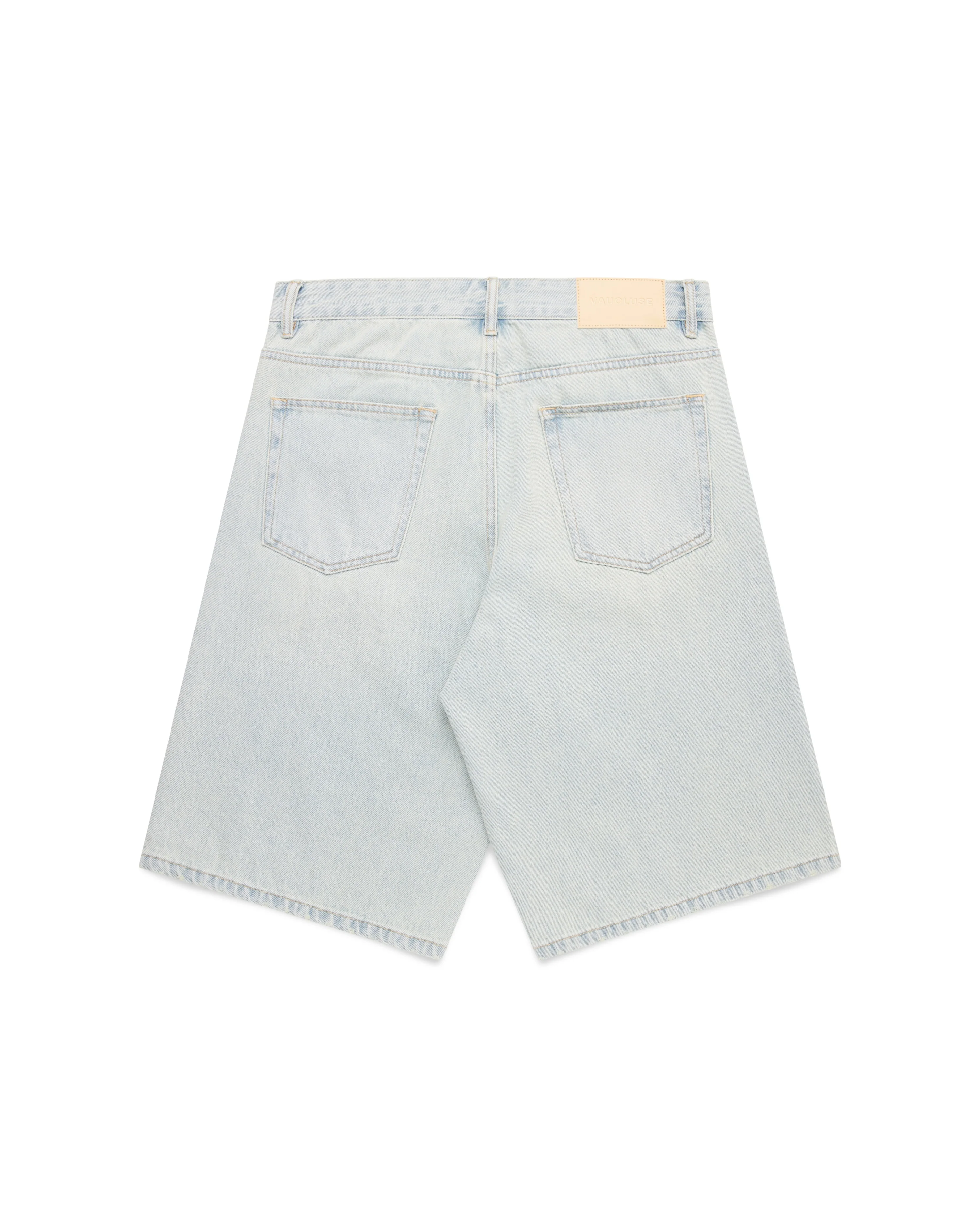 Faded Denim Short - Blue/Green - Image 4