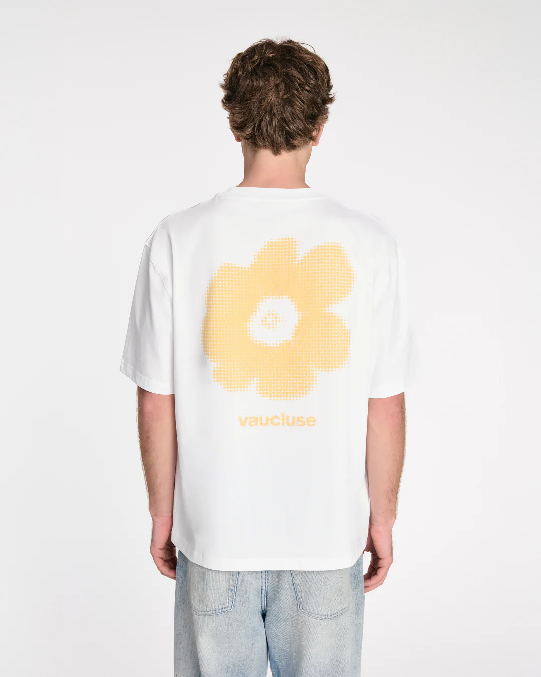 Flower T-Shirt - White/Yellow - Image 3