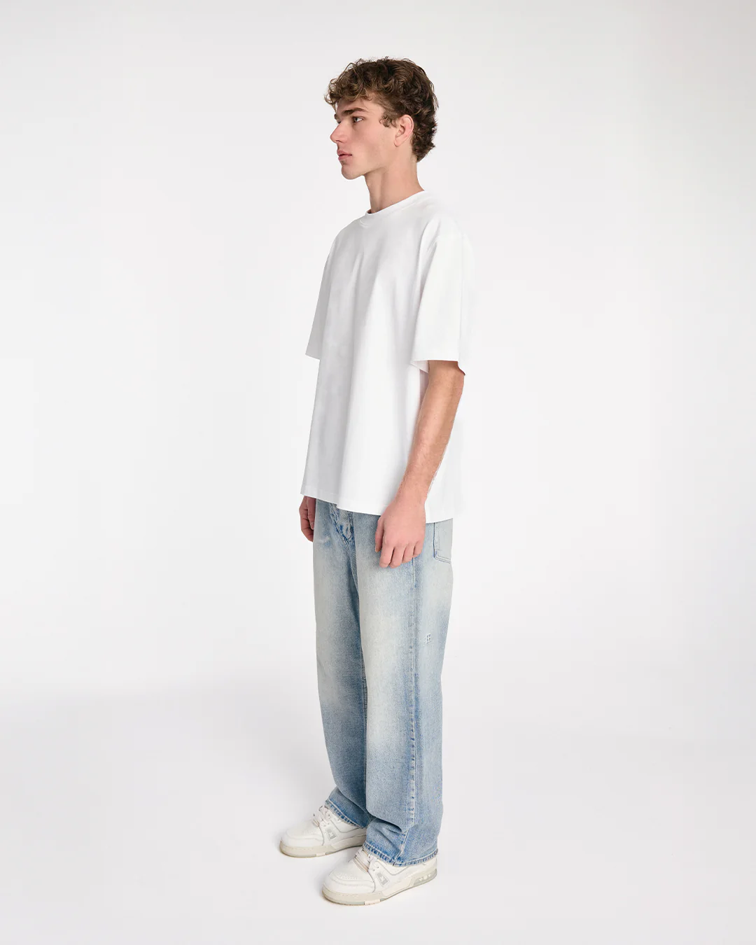 Flower T-Shirt - White/Yellow - Image 5