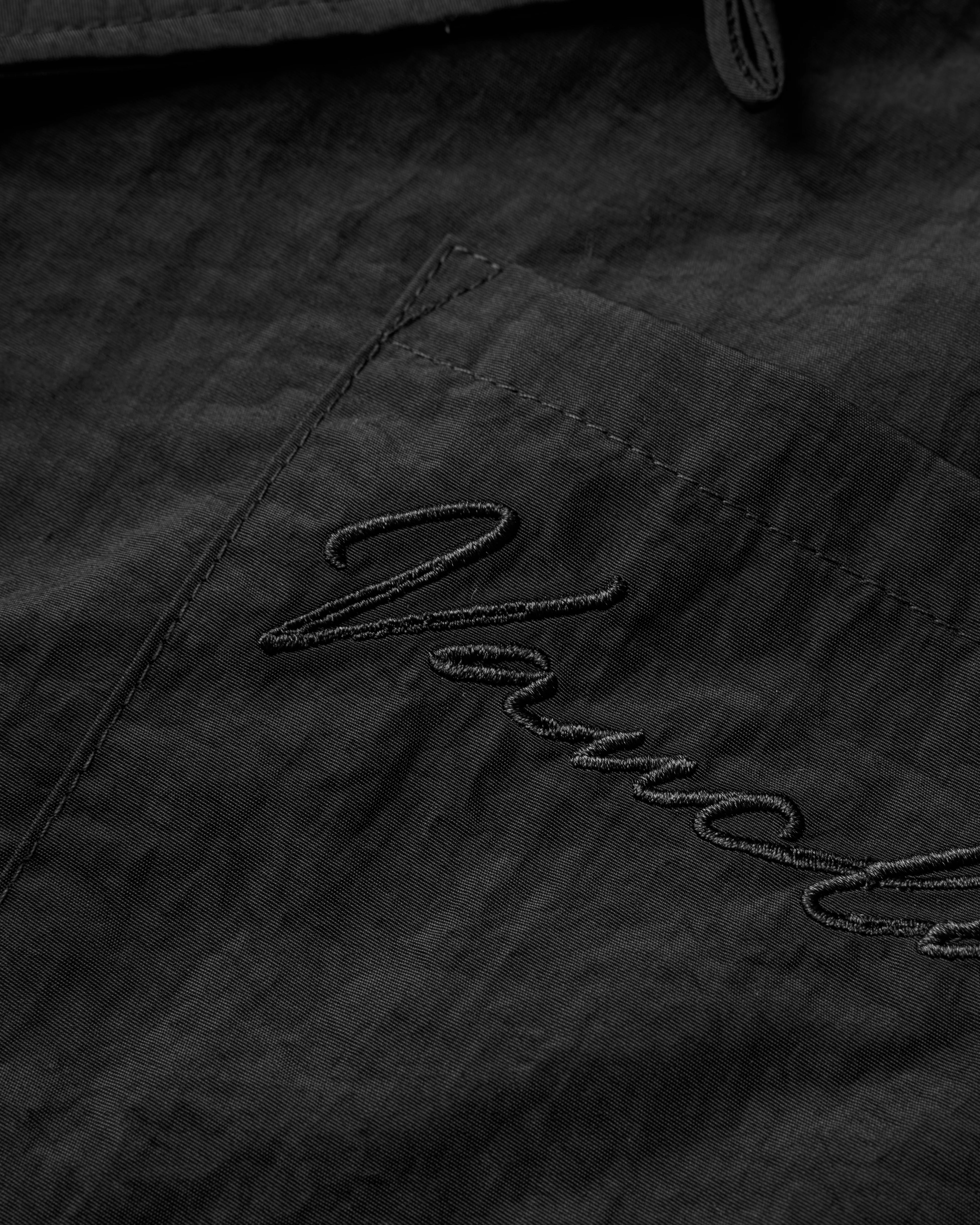 Nylon Signature Short Sleeved Shirt - Black - Image 3