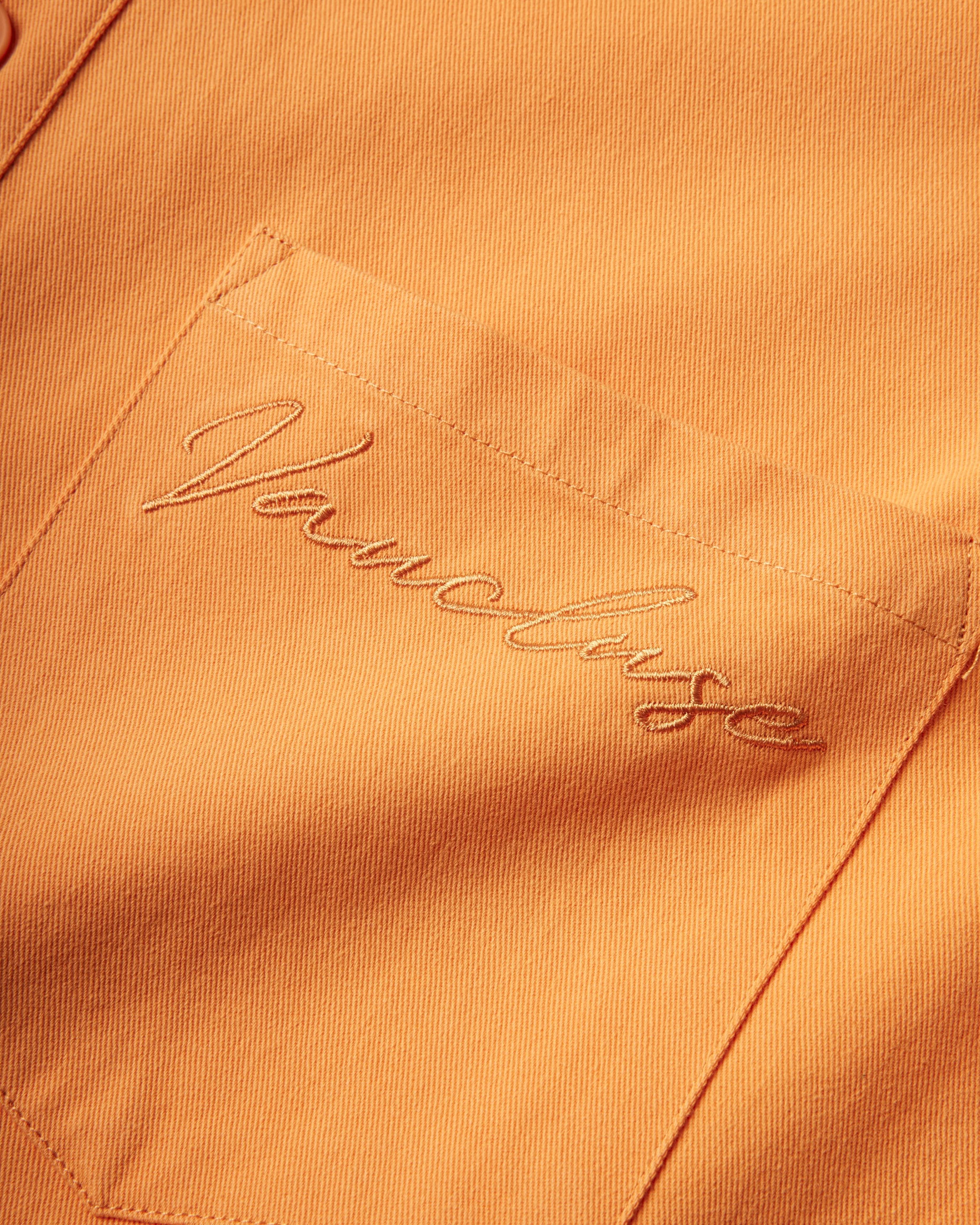Signature Long Sleeve Over Shirt - Orange - Image 3