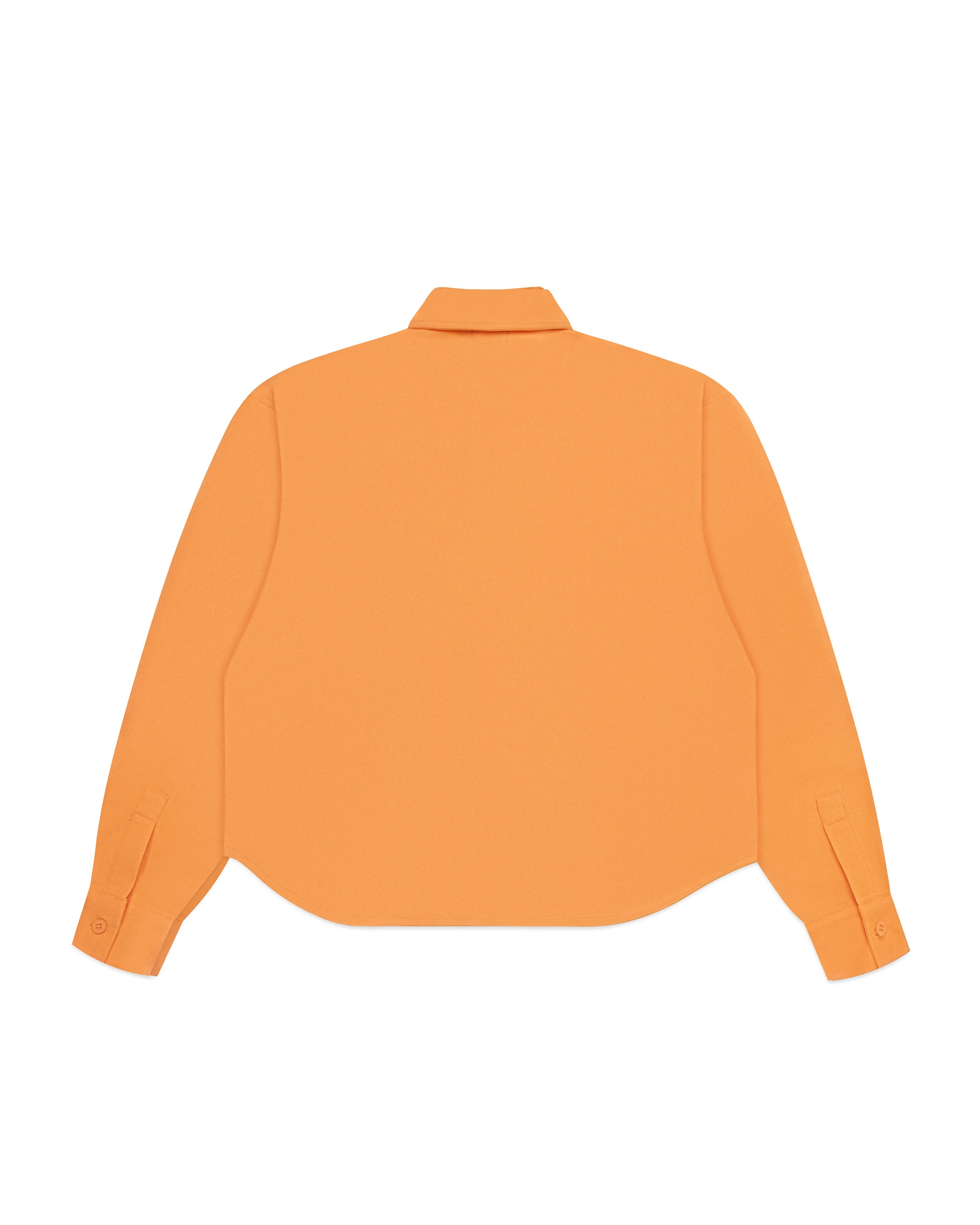 Signature Long Sleeve Over Shirt - Orange - Image 4