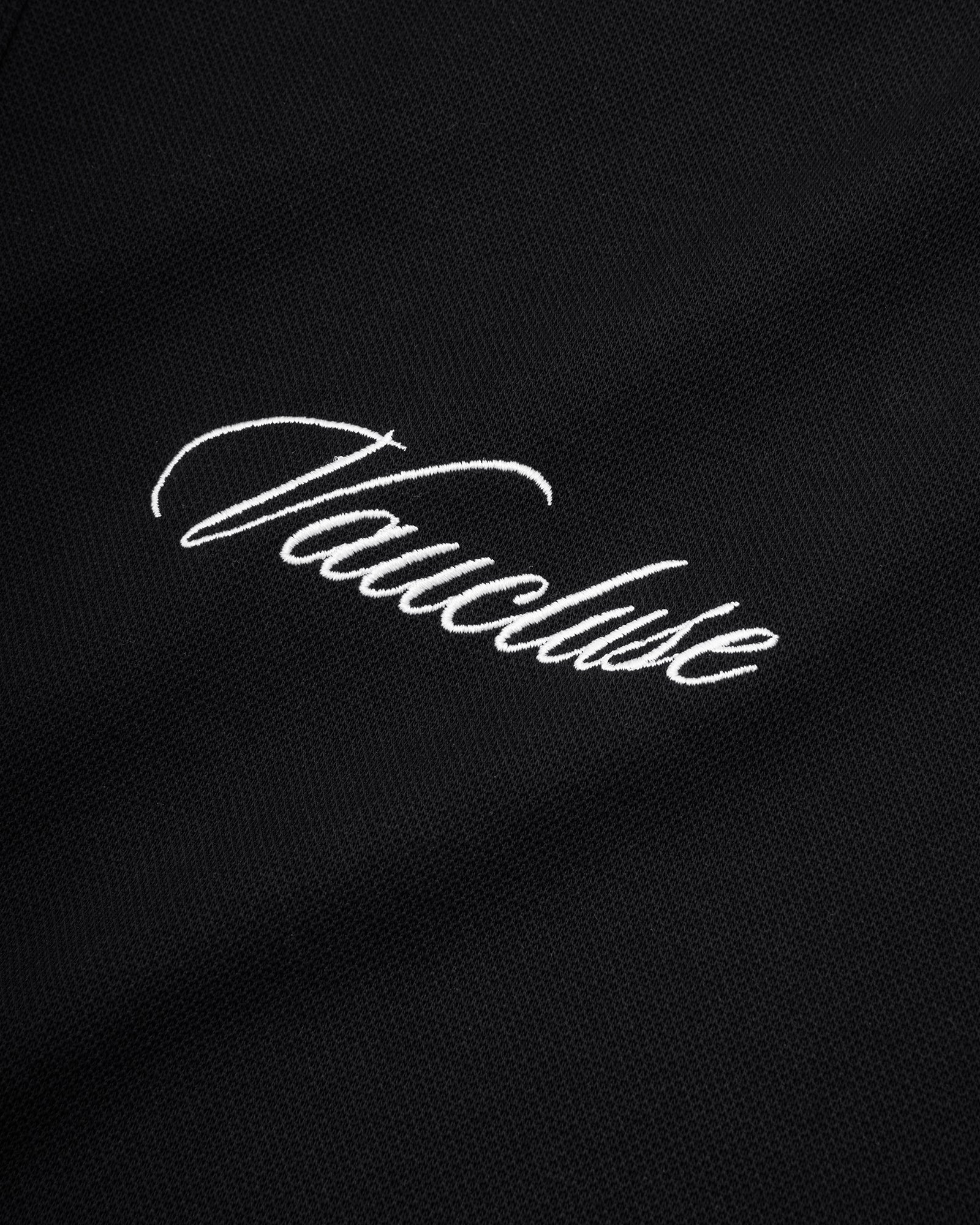 Signature Short Sleeve Polo Shirt - Black - Image 3