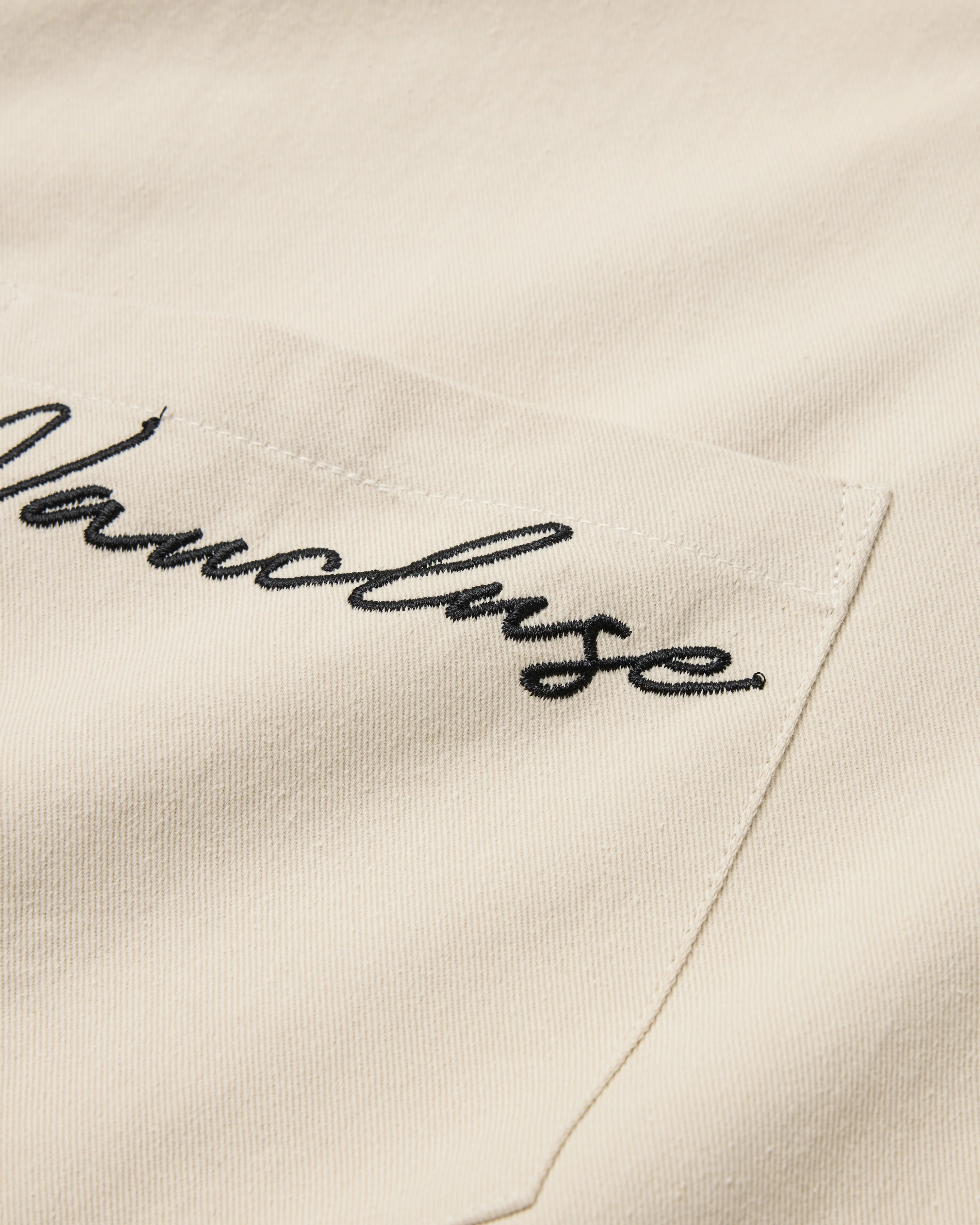 Signature Short Sleeve Shirt - Beige - Image 3