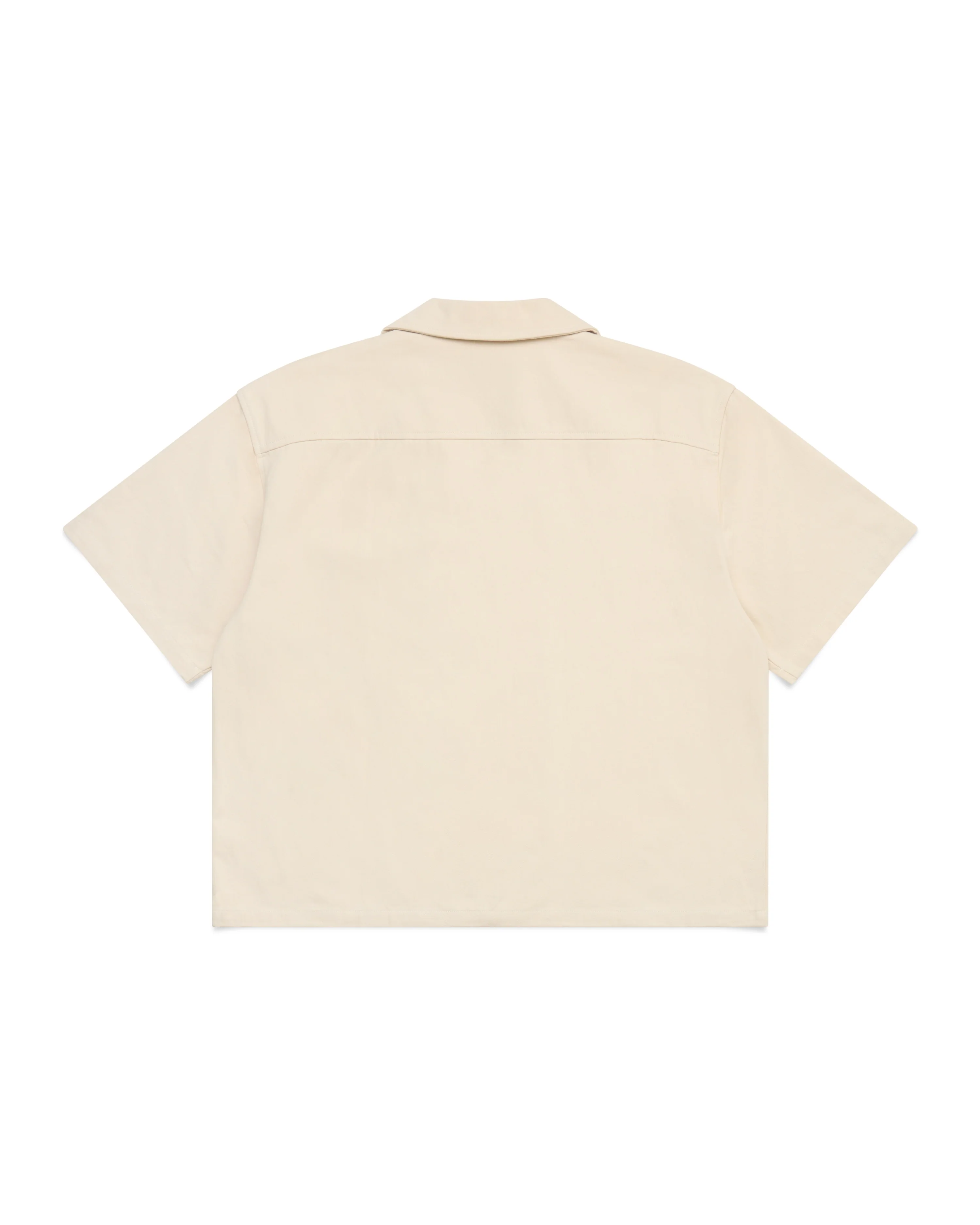 Signature Short Sleeve Shirt - Beige - Image 4