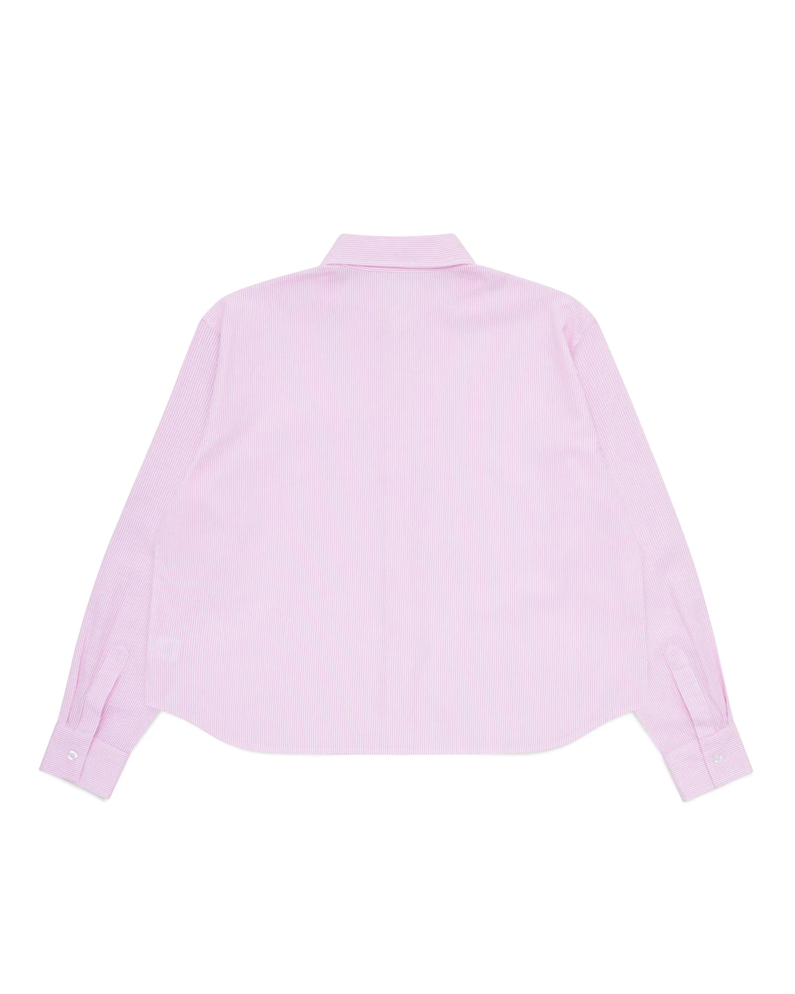 Striped Signature Long Sleeve Shirt - Rose - Image 4